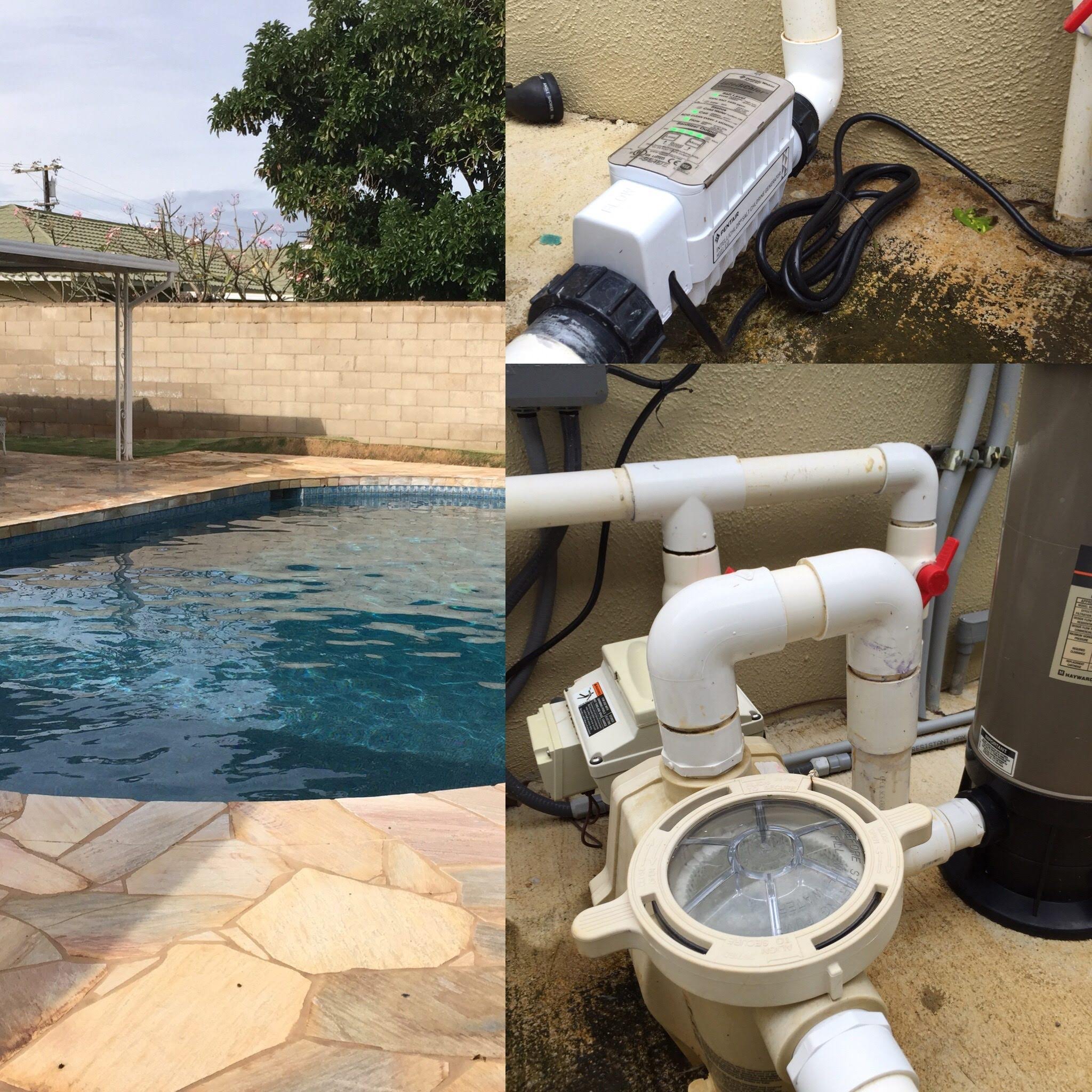 Pool work by Hawaii Pool Cleaners