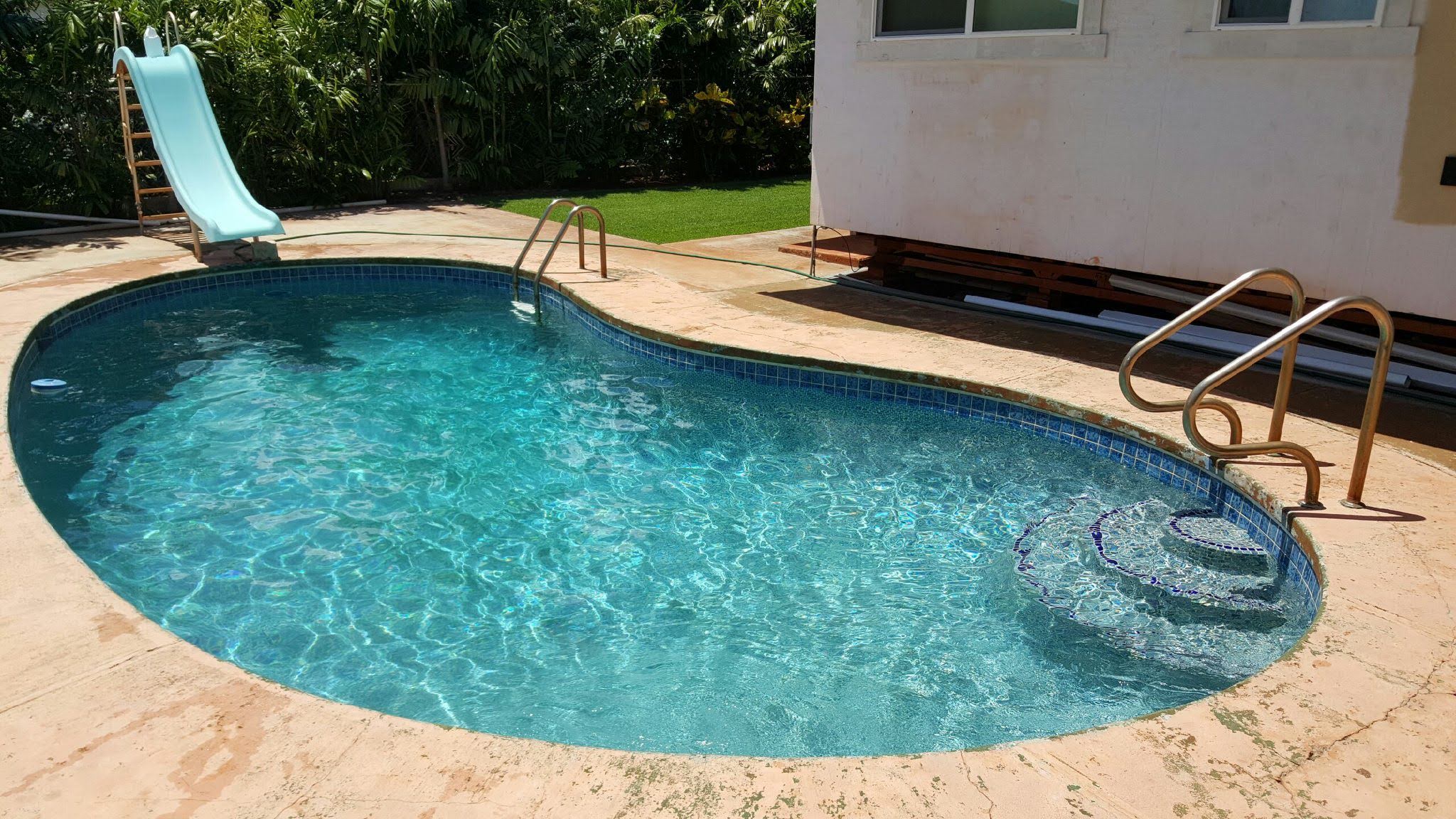Pool work by Hawaii Pool Cleaners