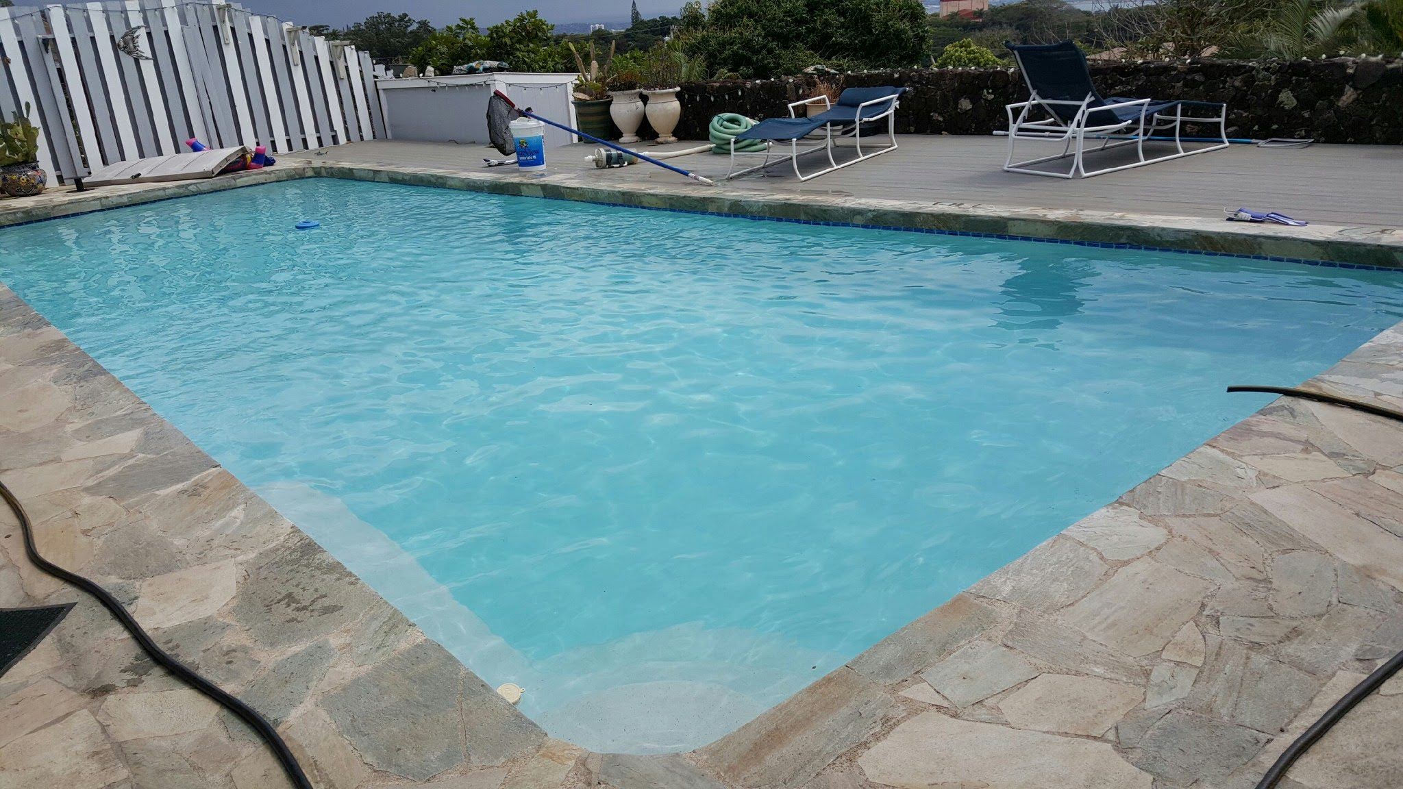 Pool work by Hawaii Pool Cleaners