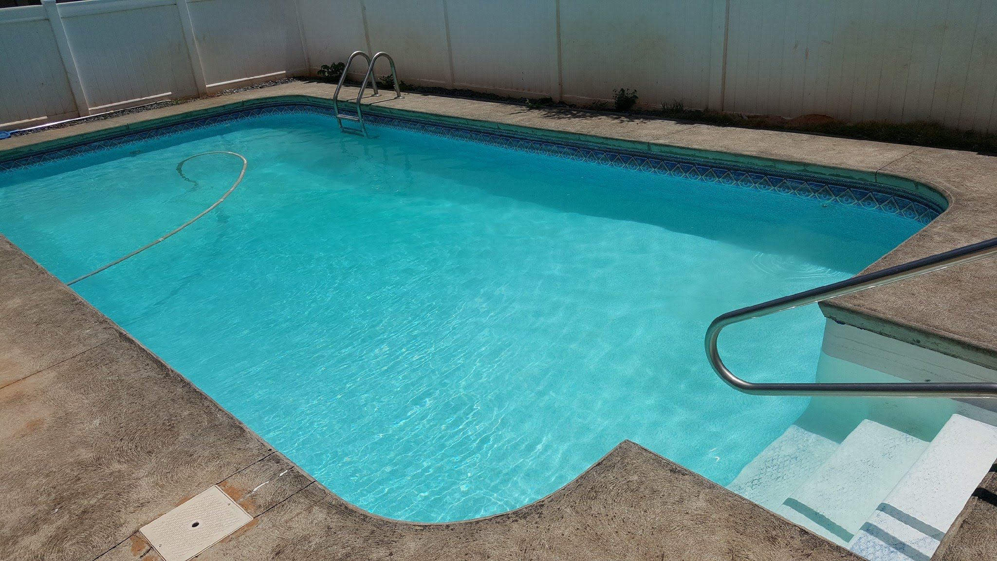 Pool work by Hawaii Pool Cleaners