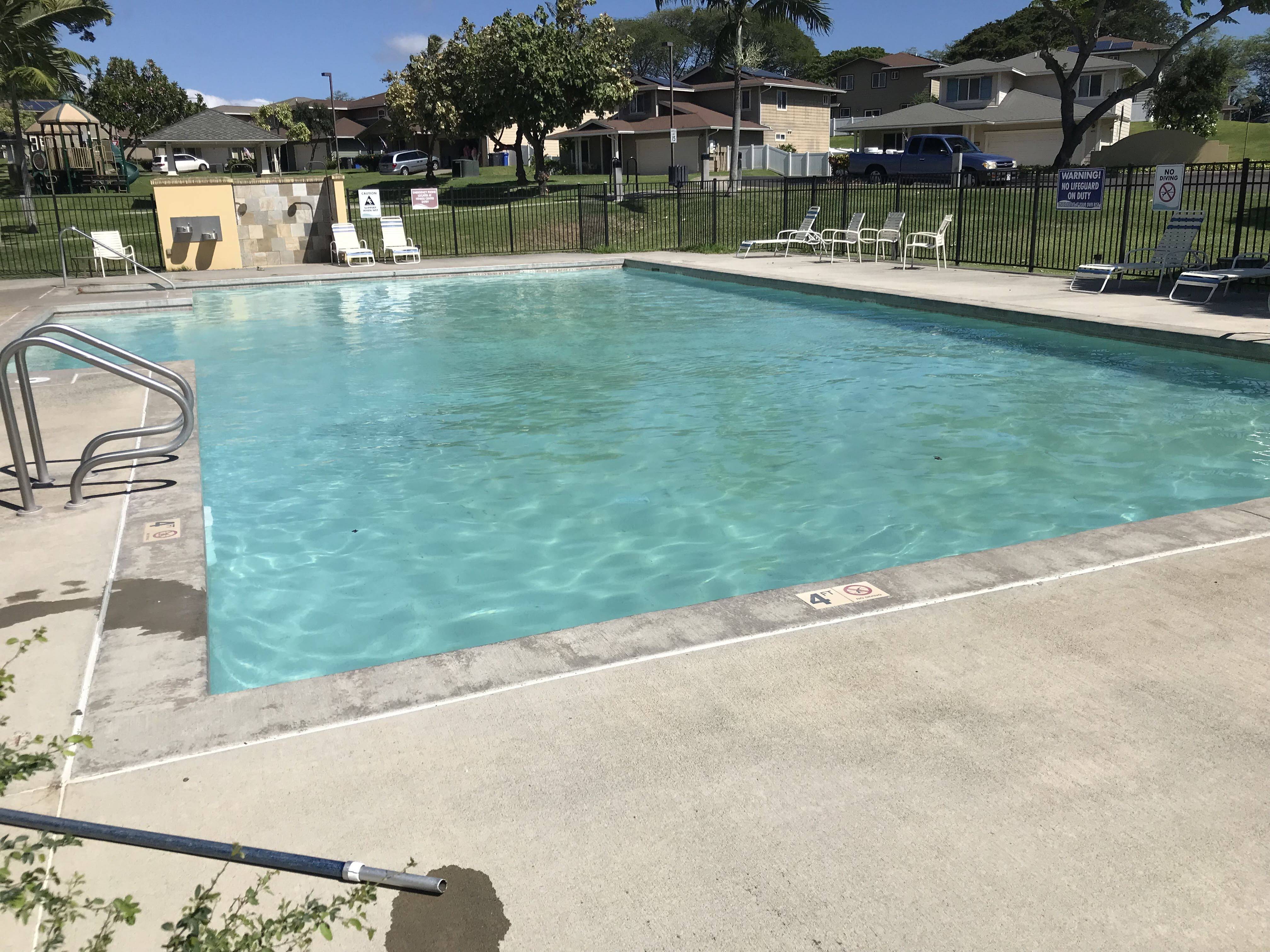 Pool work by Hawaii Pool Cleaners