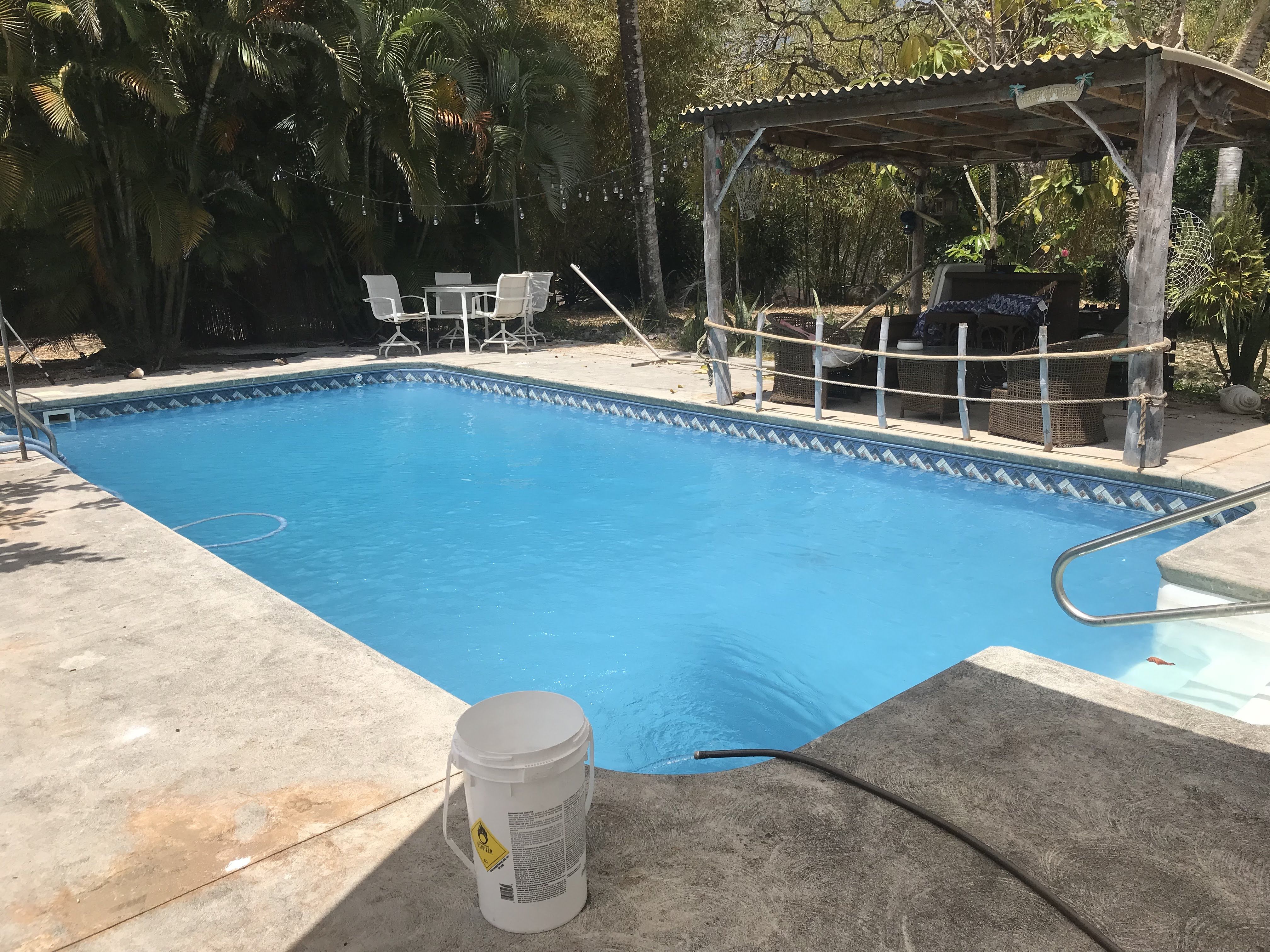 Pool work by Hawaii Pool Cleaners