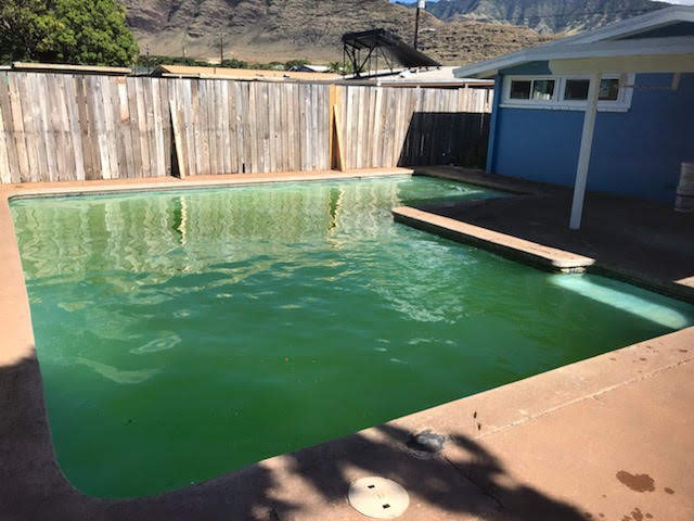 Pool work by Hawaii Pool Cleaners