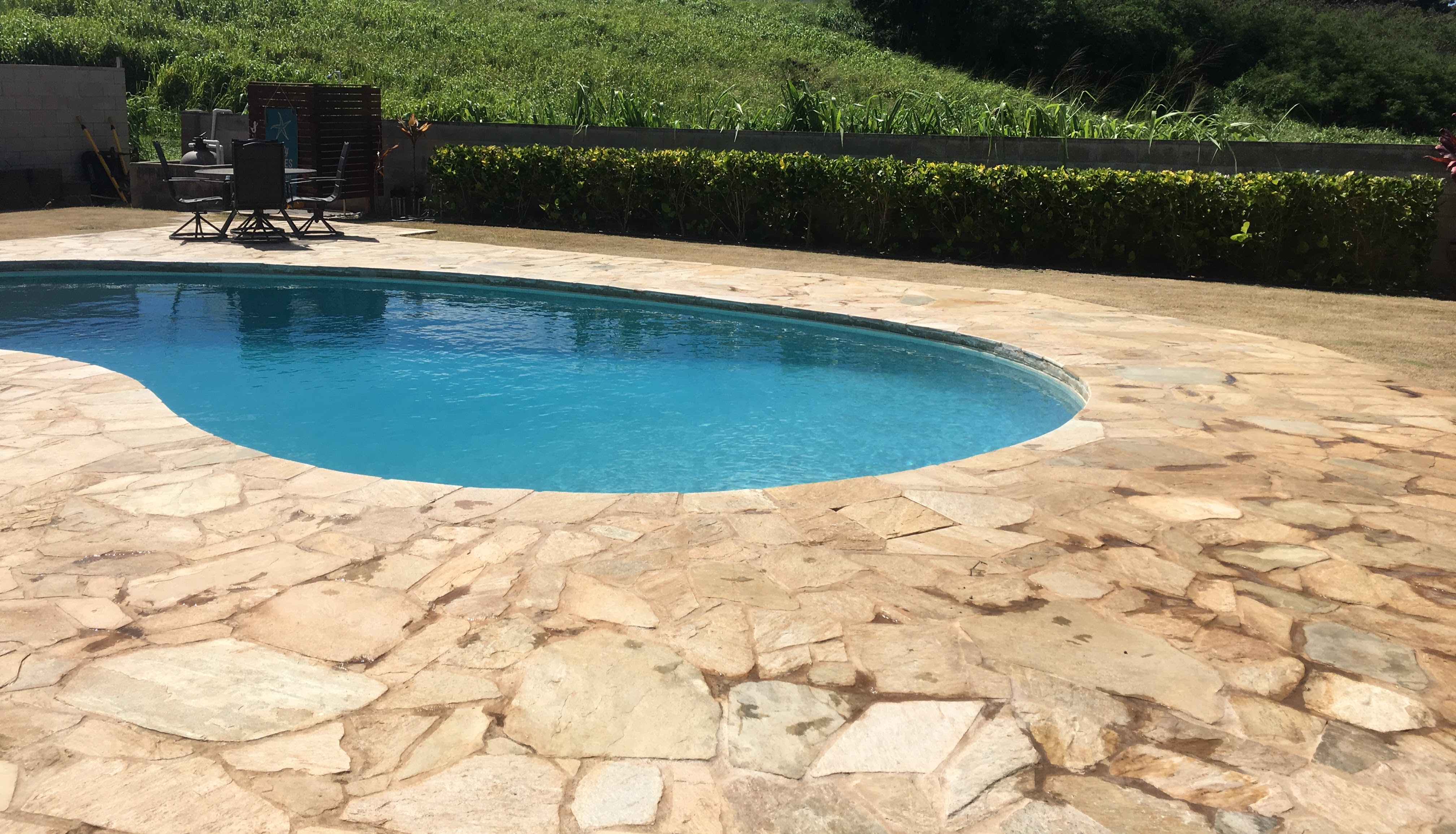 Pool work by Hawaii Pool Cleaners