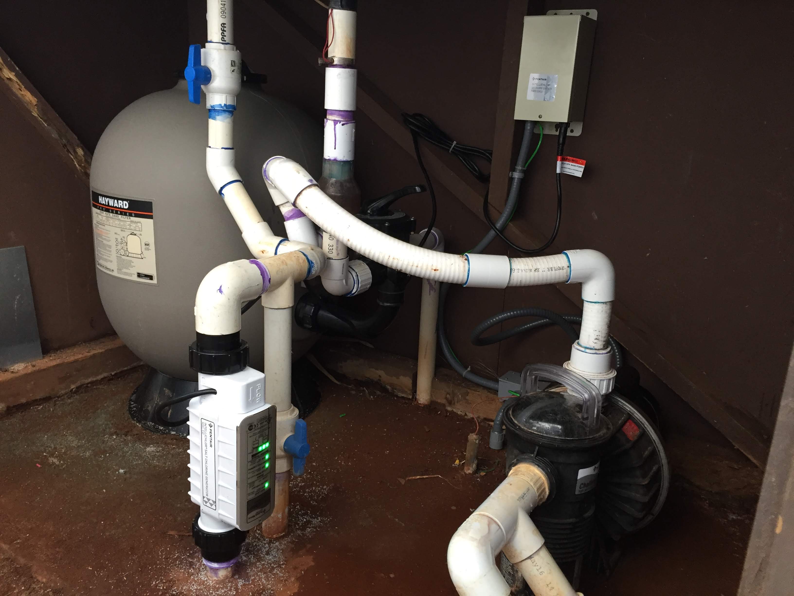 Pool work by Hawaii Pool Cleaners