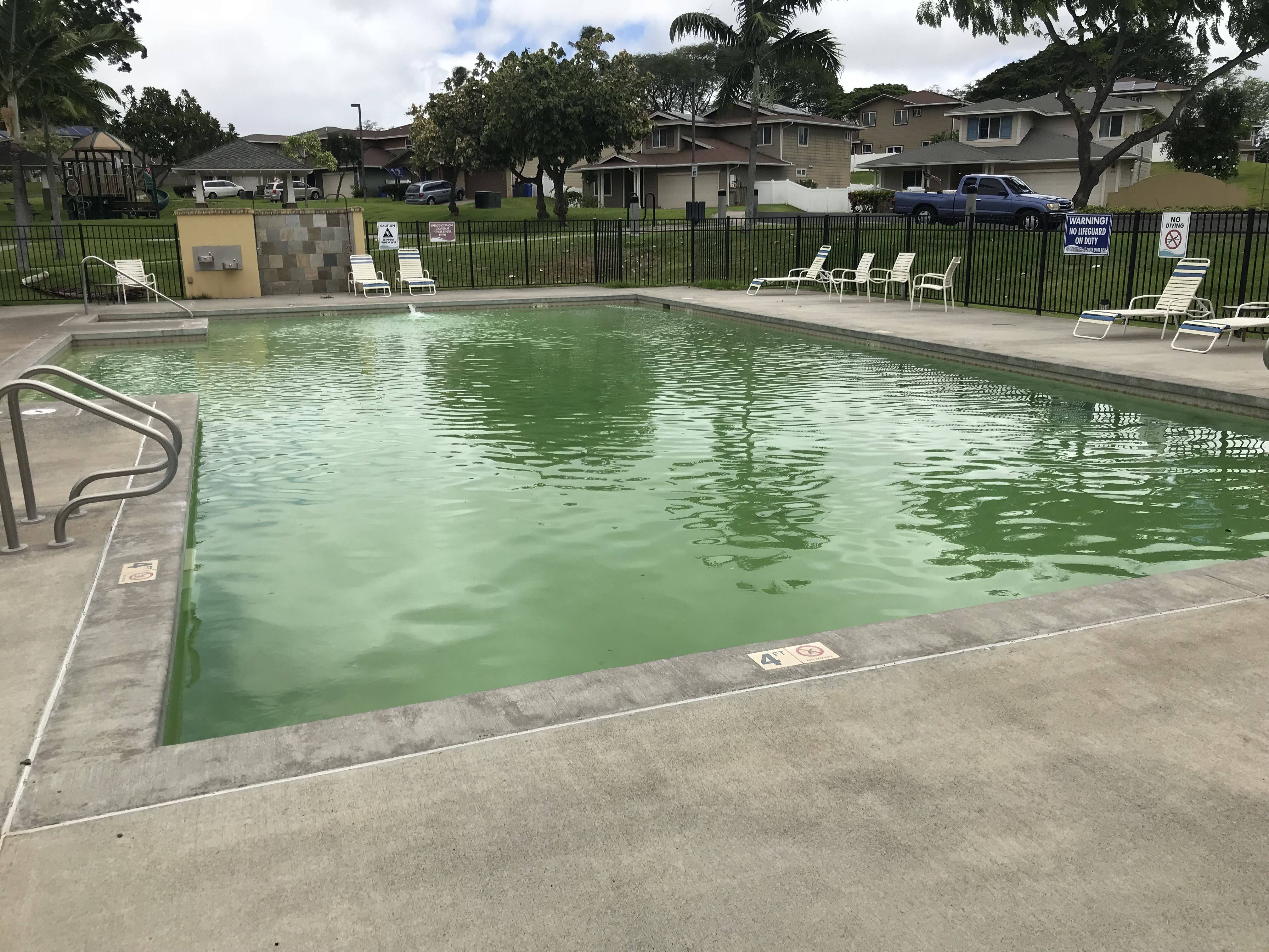 Pool work by Hawaii Pool Cleaners