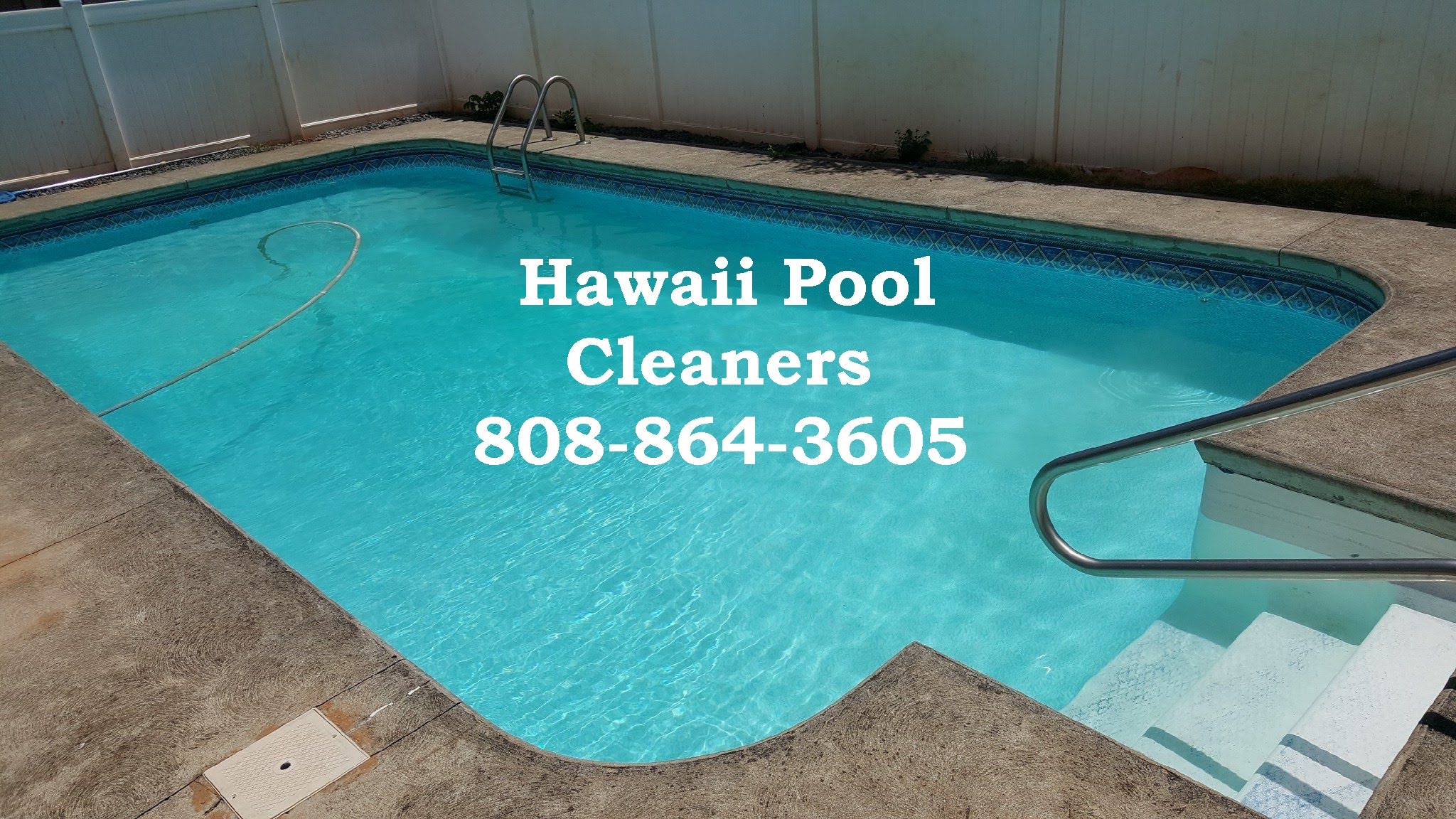 Pool work by Hawaii Pool Cleaners