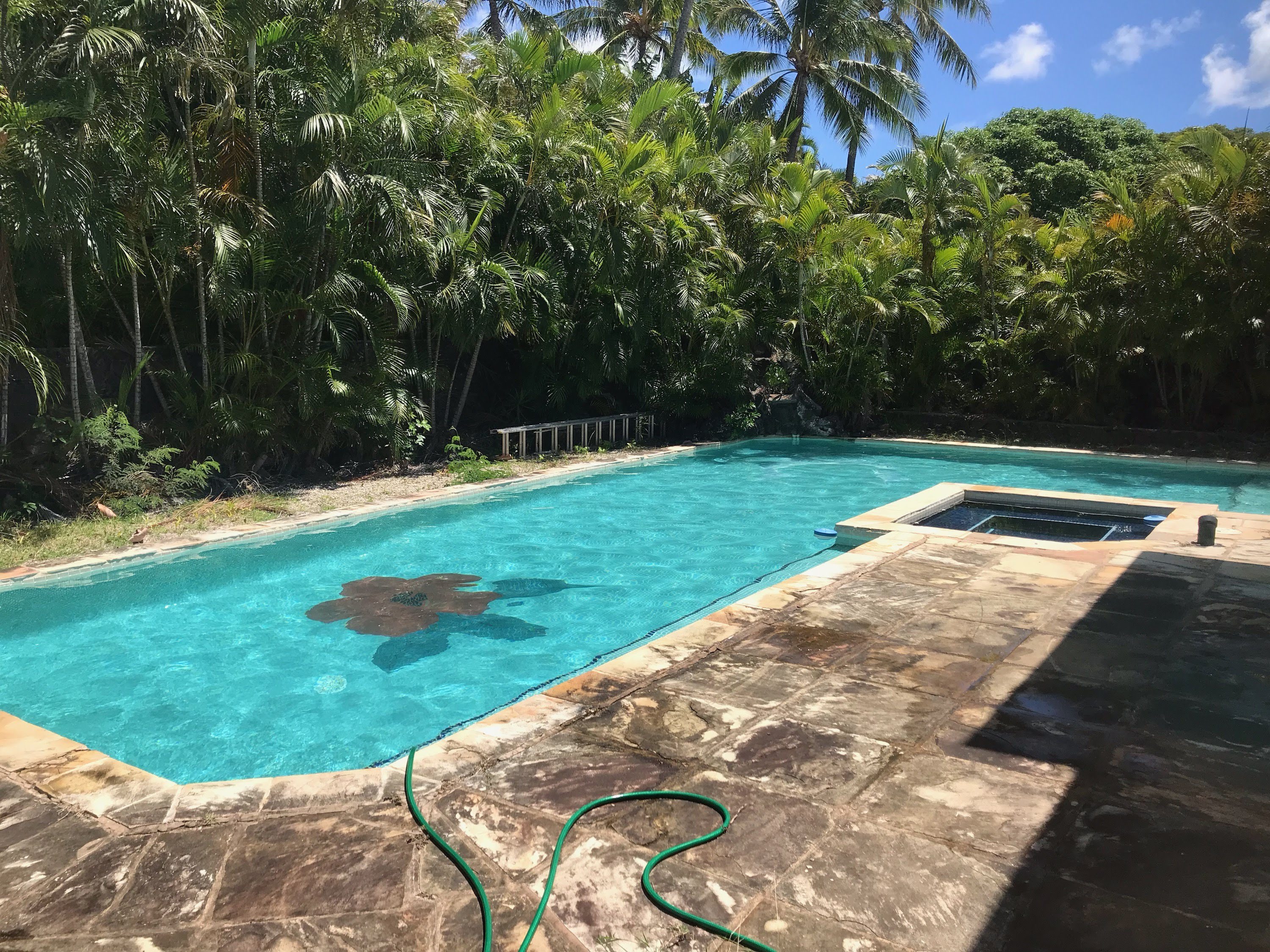 Pool work by Hawaii Pool Cleaners